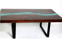 Load image into Gallery viewer, Handmade American Black Wood River Coffee Table: Model #AB001-18
